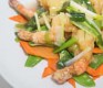 crispy shrimp ginger and scallions